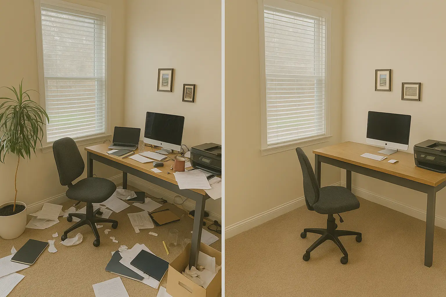 Minimalist Work Space